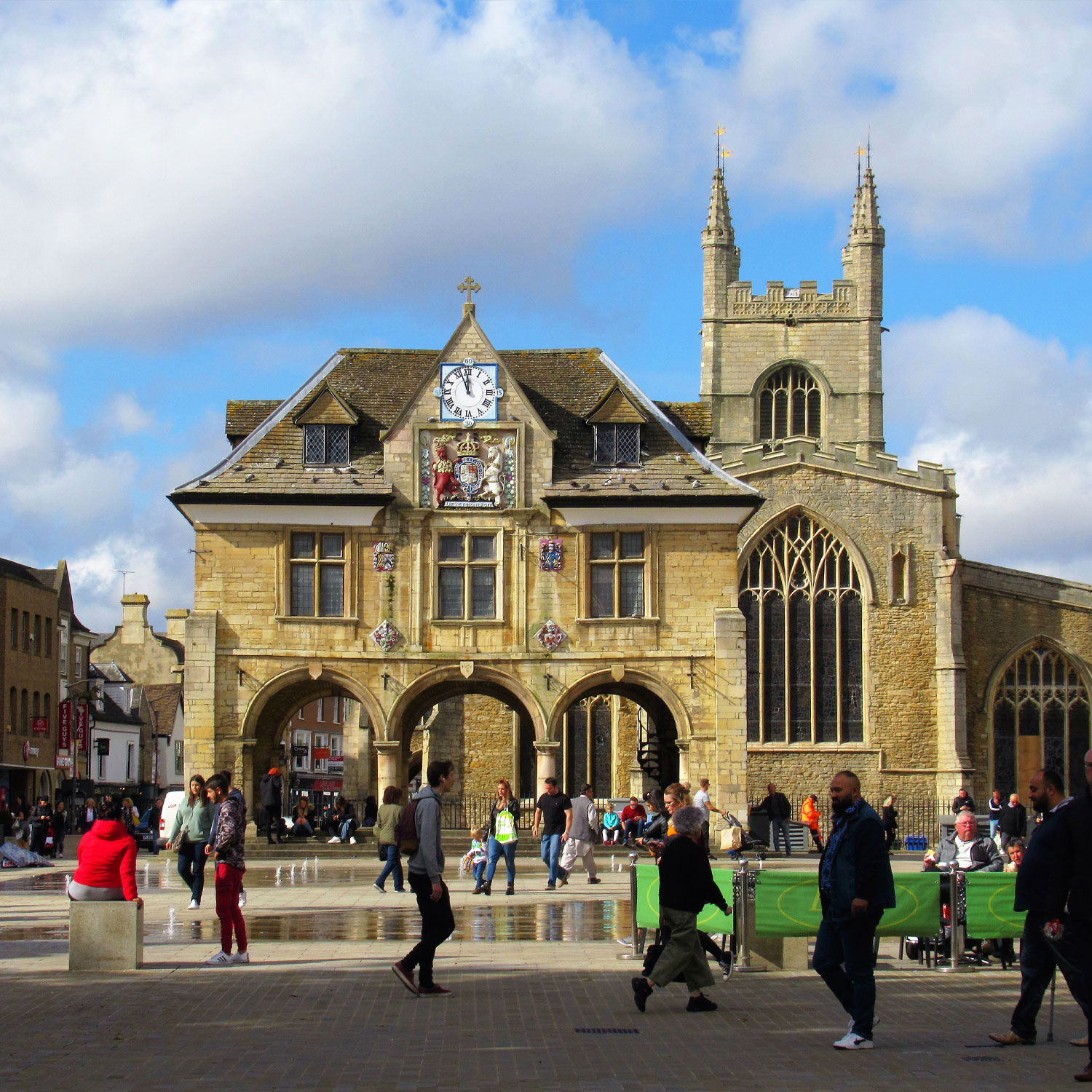 Peterborough Guildhall in Cathedral Square