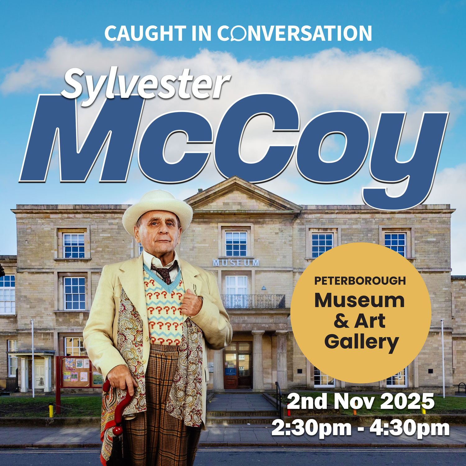 Caught in Conversation with Sylvester McCoy