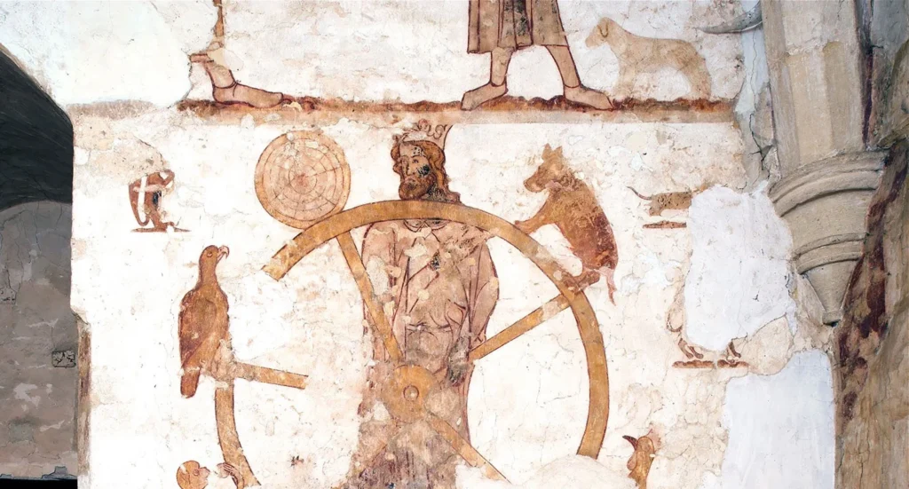 Wheel of the Senses, Longthorpe Tower