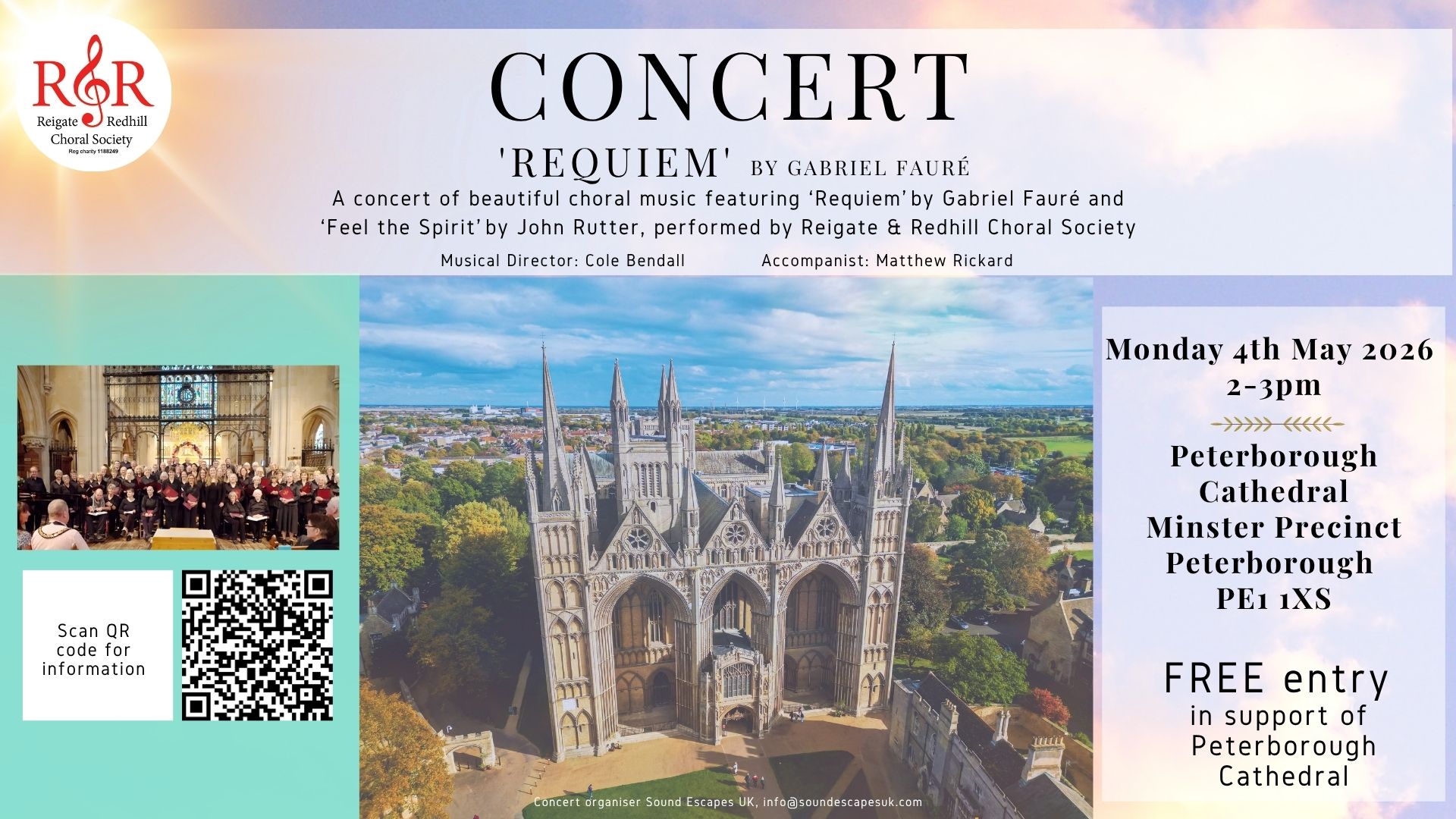 Concert - Reigate & Redhill Choral Society - Faure's Requiem