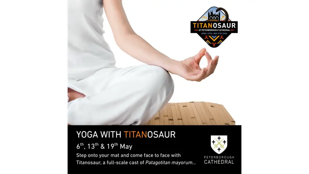 Yoga with Titanosaur