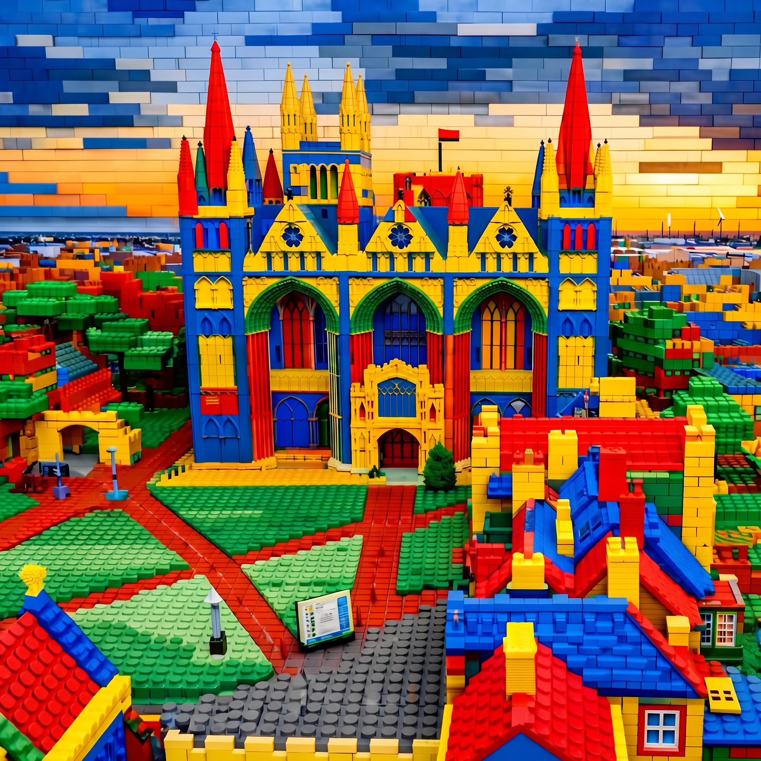 travelling-bricks-peterborough-cathedral-02 Travelling Bricks Lego Peterborough Cathedral