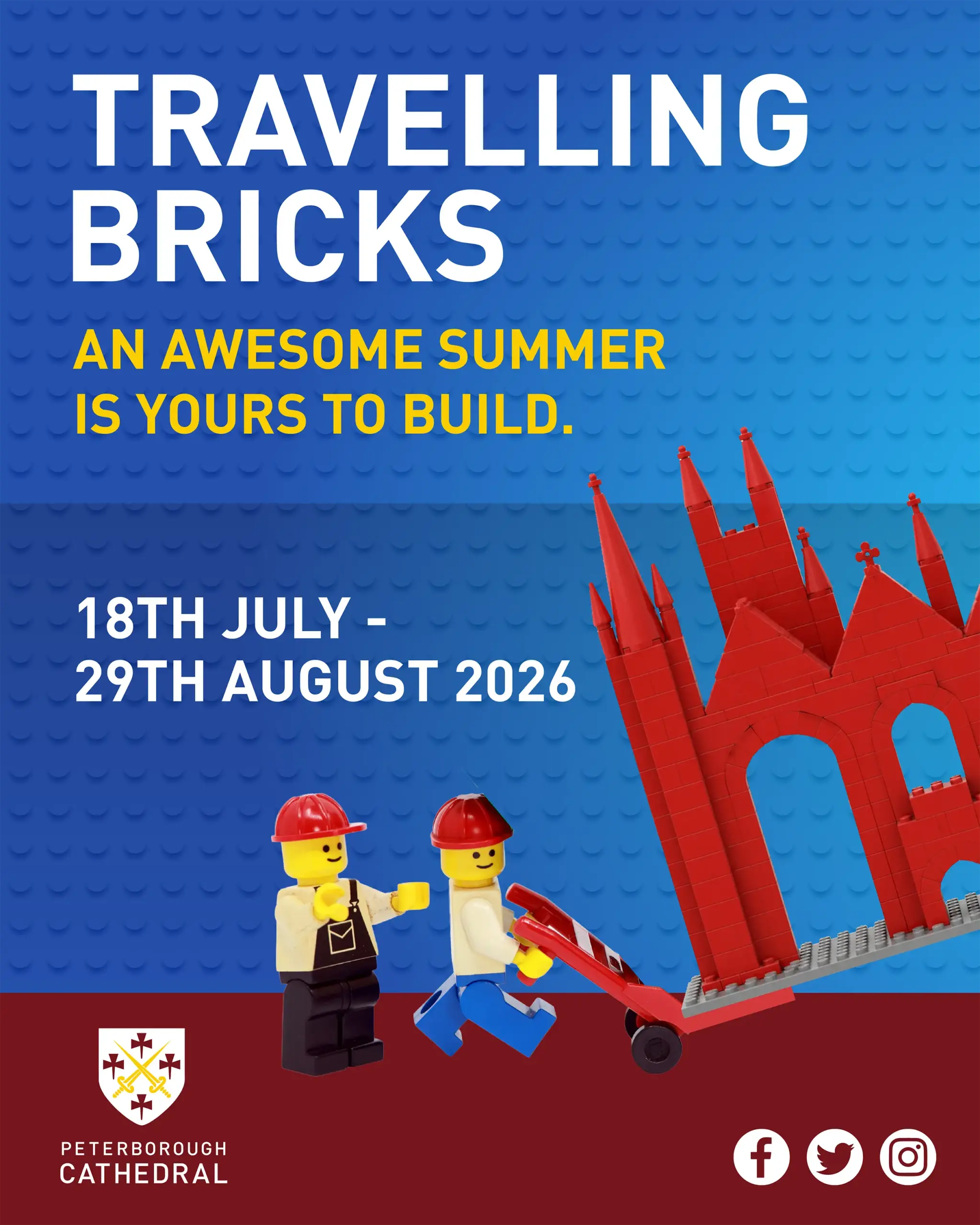 Travelling Bricks Lego Peterborough Cathedral
