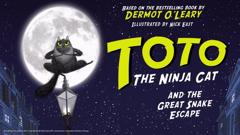 Toto the Ninja Cat and the Great Snake Escape
