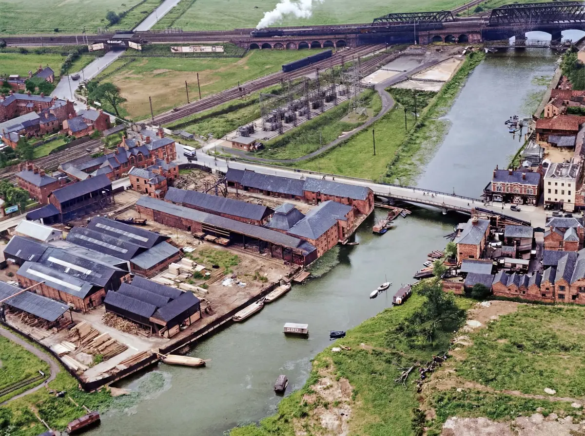 Illustration of Victorian and industrial Peterborough