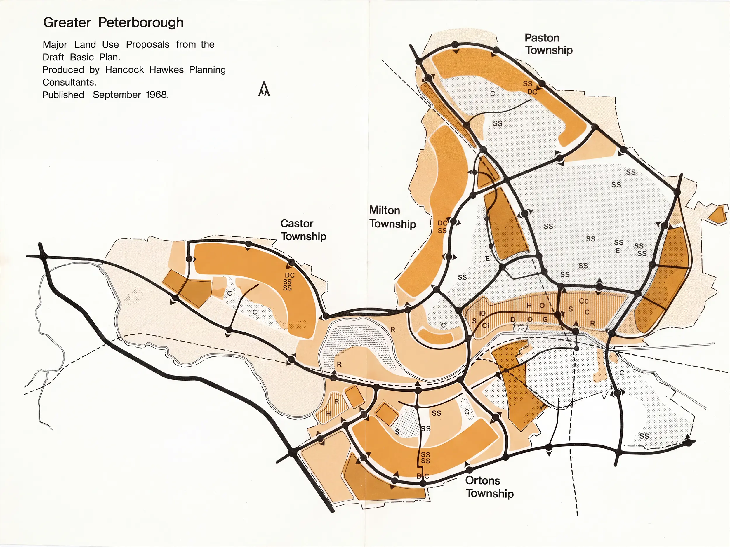 The Greater Peterborough Master Plan for New Town expansion