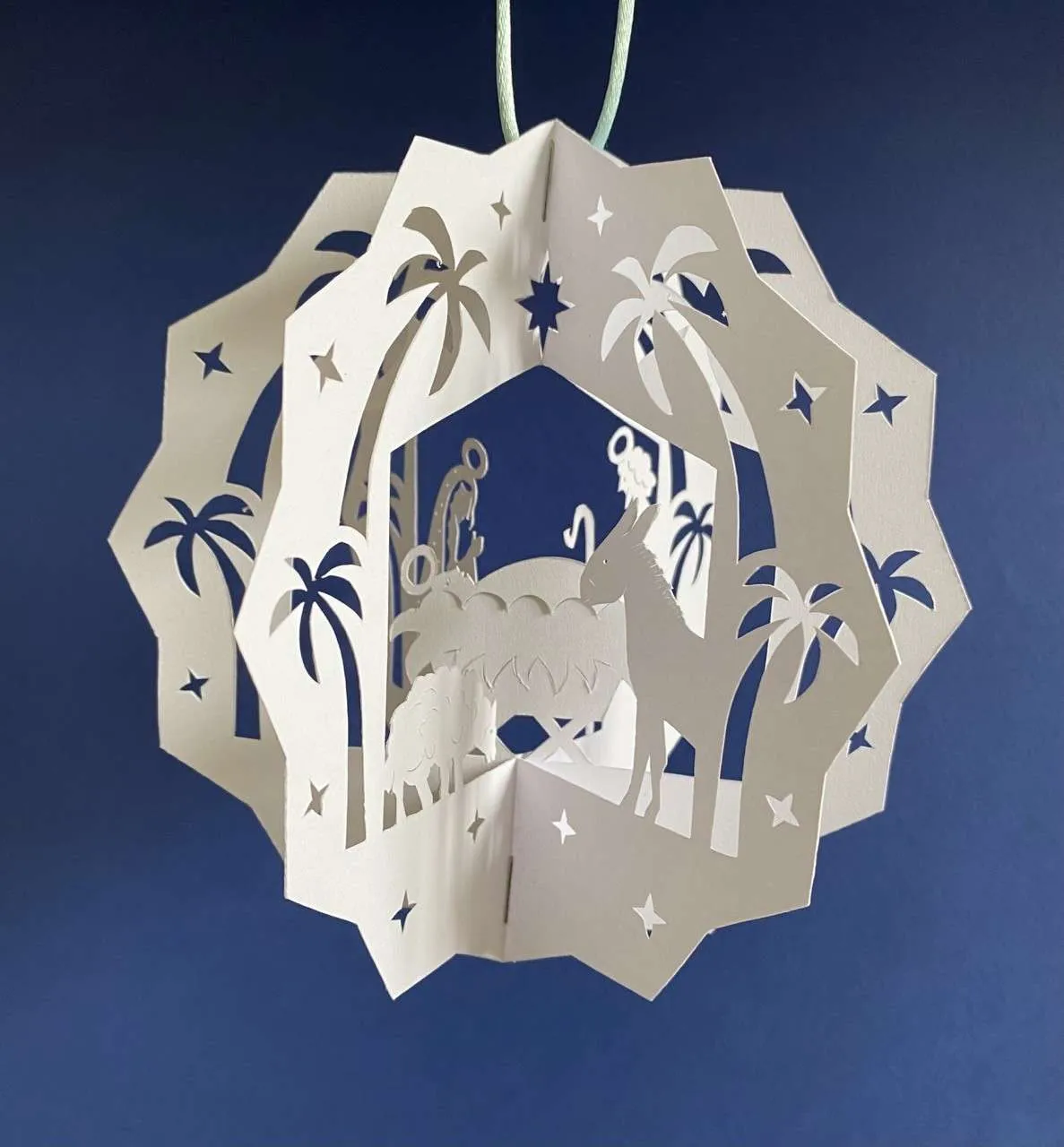 Papercut Nativity Bauble Workshop
