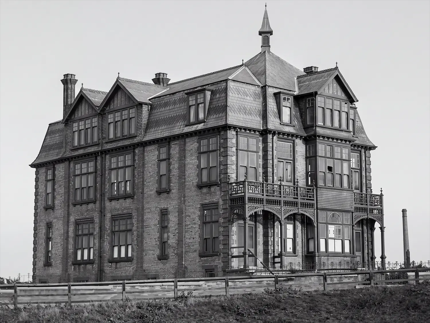 Historic photograph of Phorpres House in Peterborough