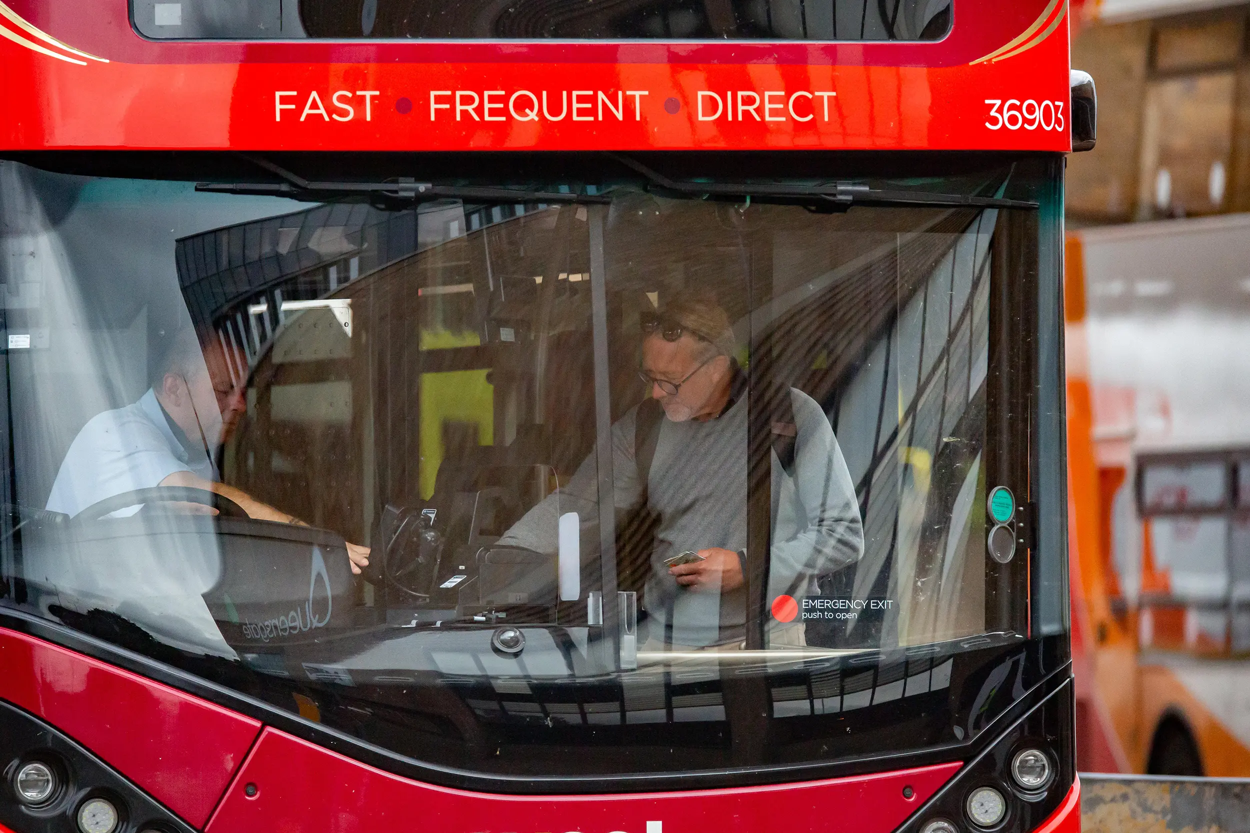 Bus in Peterborough