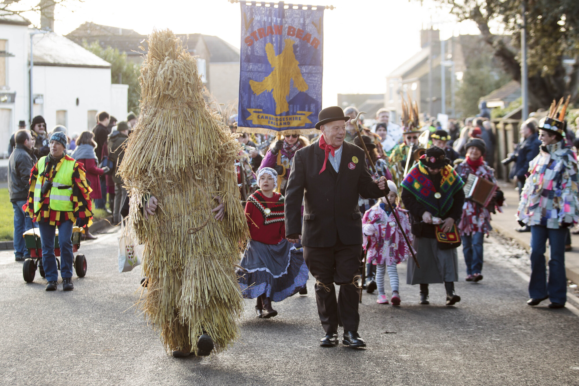 The Straw Bear Festival at Whittlesey