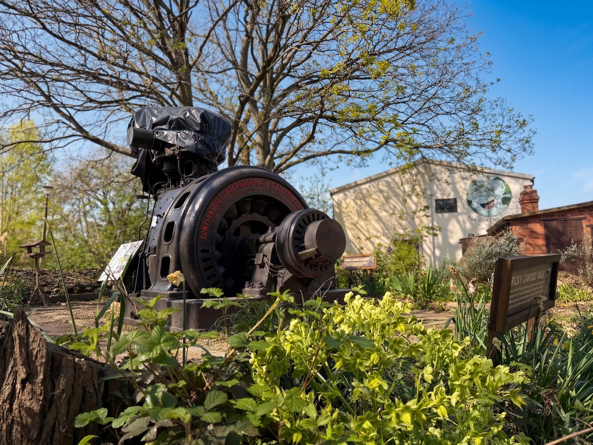 Green spaces, water and habitats at Railworld Wildlife Haven