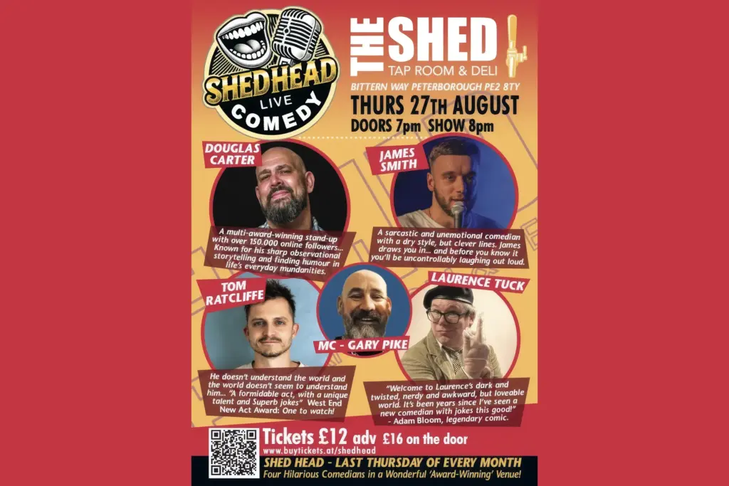 Shed Head – Comedy Night