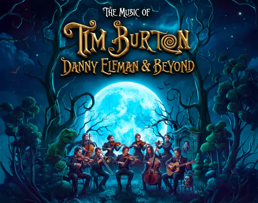 Experience a hauntingly beautiful celebration of the unforgettable music that has defined the extraordinary worlds of Tim Burton & beyond, brought to life by an incredible live chamber orchestra.