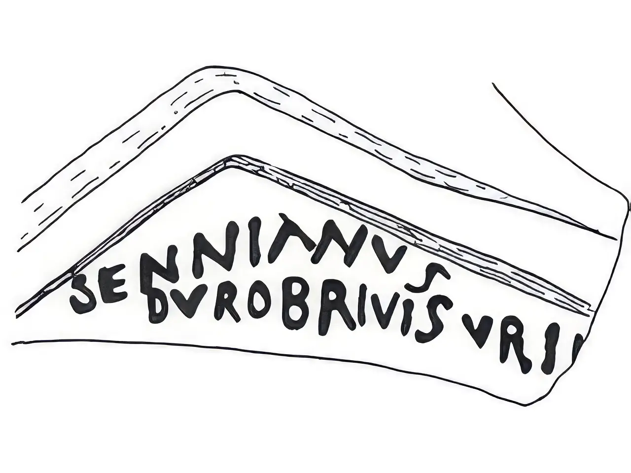 The Sennianus Mortarium, a Roman pottery fragment from Durobrivae near Peterborough