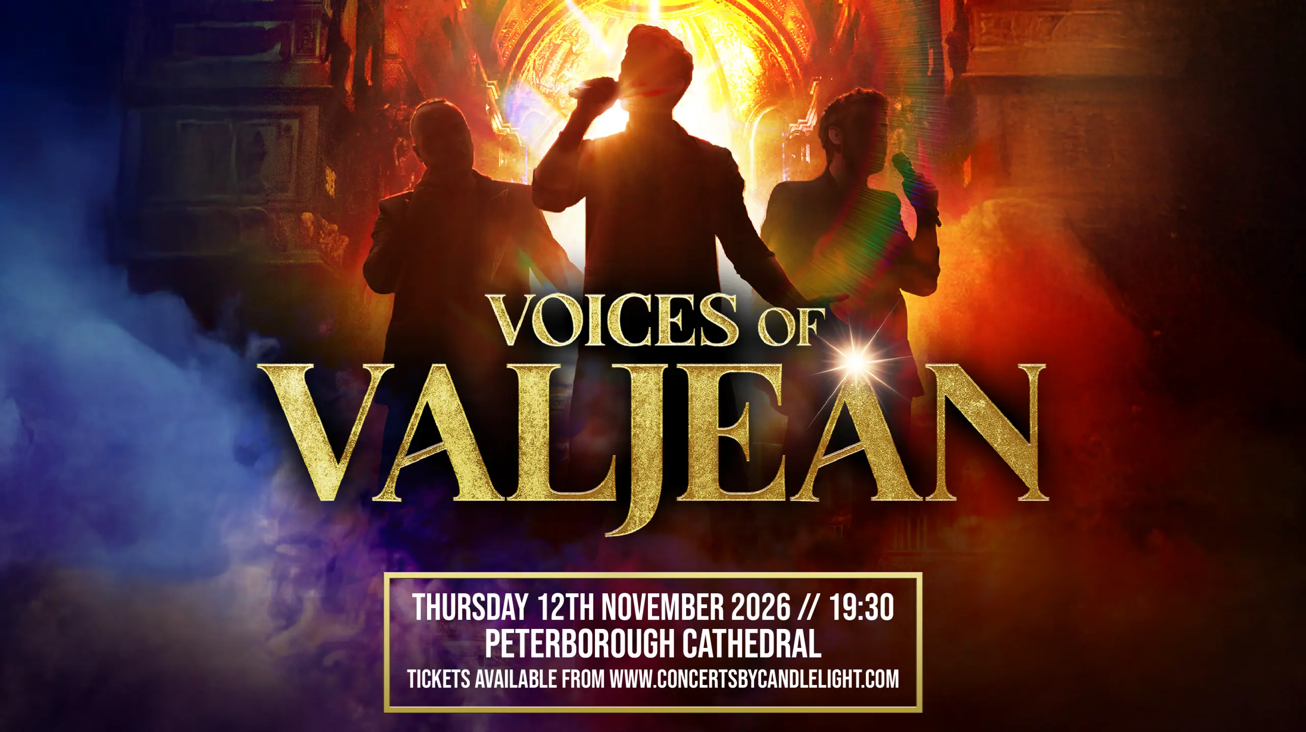Voices Of Valjean comes to Peterborough Cathedral!