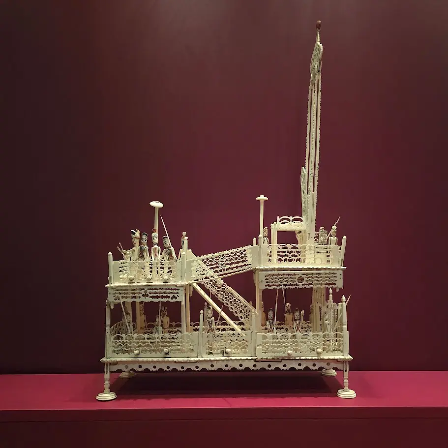 Intricate prisoner-made craftwork from the Norman Cross collection