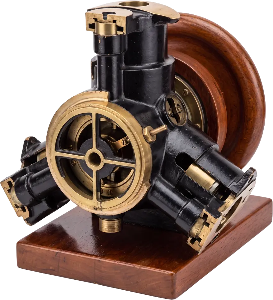 Cutaway of a Peter Brotherhood radial engine