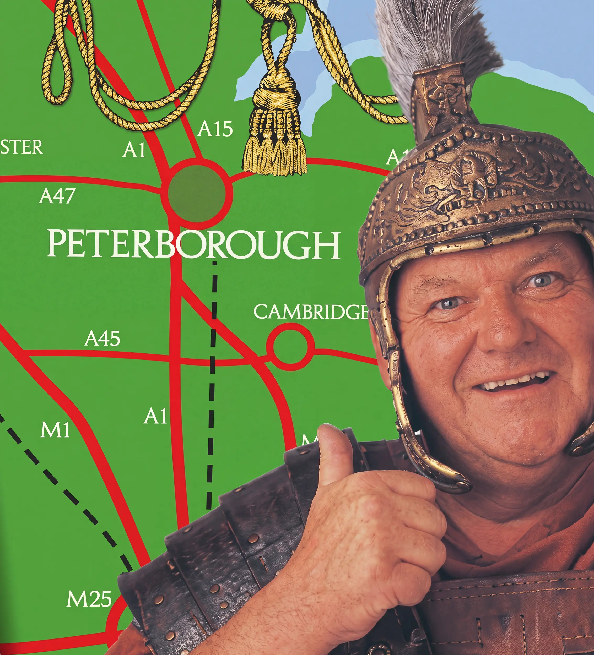 Roy Kinnear promoting the Peterborough Effect