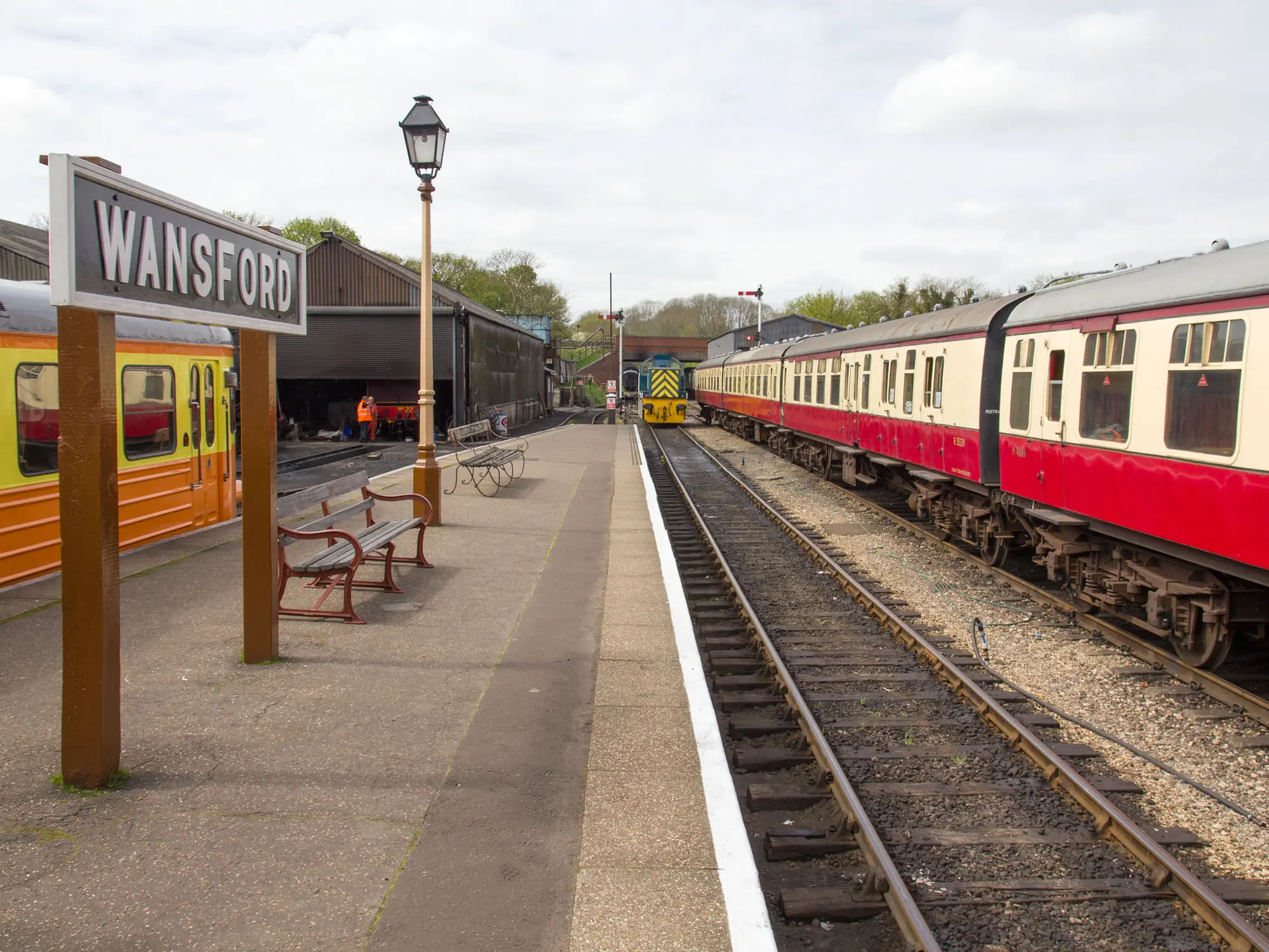 Wansford Station on the Nene Valley Railway