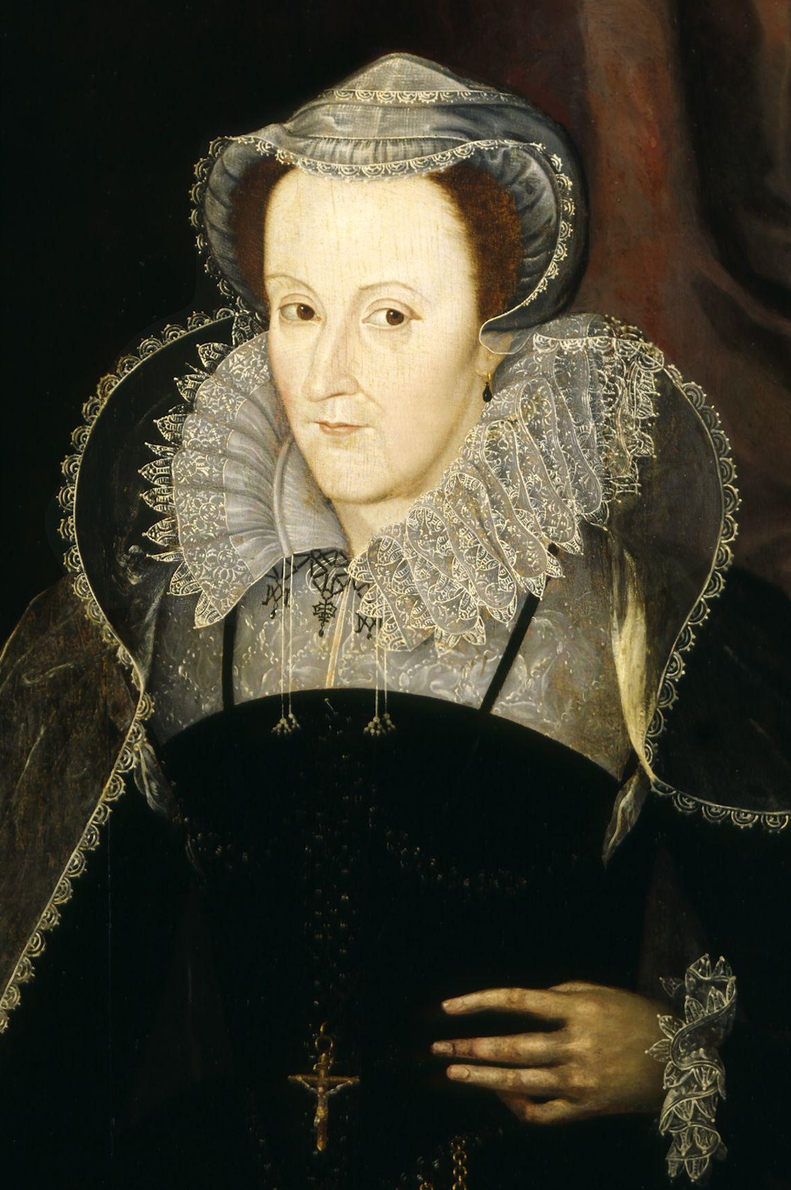 Portrait of Mary, Queen of Scots, after Nicholas Hilliard